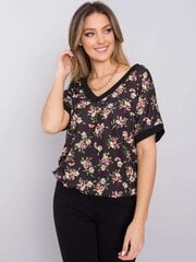 Женская блузка Leni, черная цена и информация | Женские блузки, рубашки | 220.lv