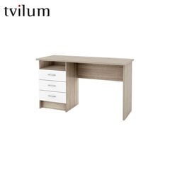Письменный стол Functionplus, белый/коричневый цена и информация | Компьютерные, письменные столы | 220.lv