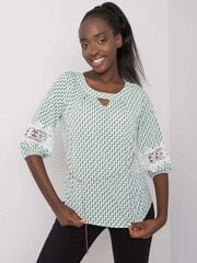 Блузка для женщин Jazmine 292023722, зеленая цена и информация | Женские блузки, рубашки | 220.lv