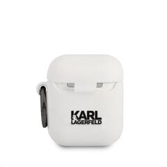 Karl Lagerfeld Karl Head KLACCSILKHWH  цена и информация | Наушники с микрофоном Asus H1 Wireless Чёрный | 220.lv