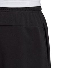 Vīriešu šorti Adidas Essentials Plain FT Short M DU7835, melni cena un informācija | Vīriešu šorti | 220.lv