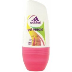 Dezodorants Adidas Get Ready 50 ml цена и информация | Парфюмированная женская косметика | 220.lv