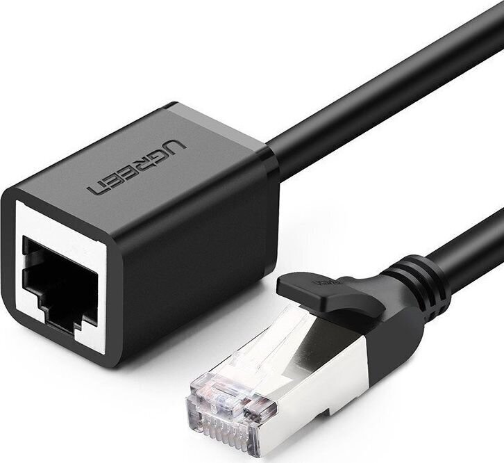 Adapteris Ugreen RJ45, 3m UGR262BLK cena un informācija | Kabeļi un vadi | 220.lv