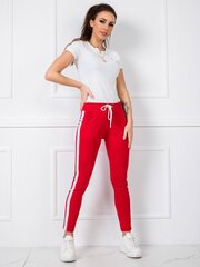 Женские спортивные штаны, красные  цена и информация | Спортивная одежда для женщин | 220.lv