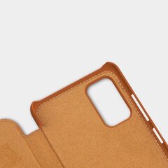 Nillkin Qin original leather case cover, piemērots Samsung Galaxy A32 4G, brūns cena un informācija | Telefonu vāciņi, maciņi | 220.lv