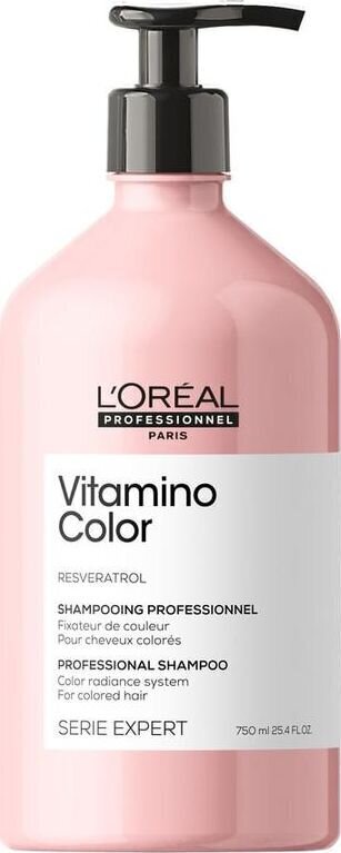 Šampūns krāsotiem matiem L’Oreal Professionnel Serie Expert Vitamino Color, 750 ml цена и информация | Šampūni | 220.lv