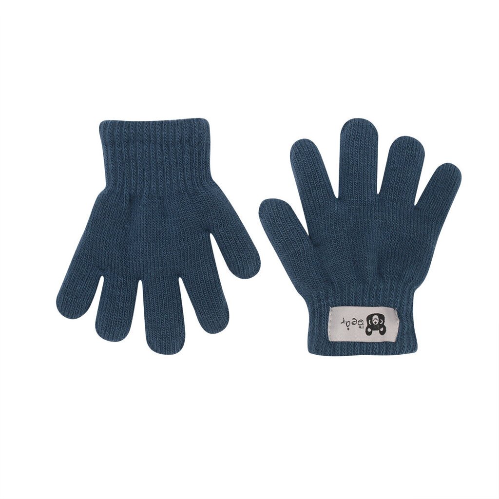Siltināti cimdi bērniem Rak Children Gloves R-011DB, zili cena un informācija | Ziemas apģērbs bērniem | 220.lv