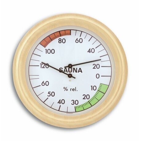 Saunas termometrs-higrometrs TFA 40.1006 cena un informācija | Pirts lietas | 220.lv
