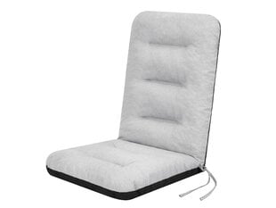 Krēsla spilvens Hobbygarden Basia Ekolen 48cm, gaiši pelēks cena un informācija | Krēslu paliktņi | 220.lv