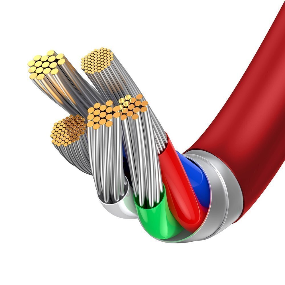 Baseus BSU2664RED cena un informācija | Savienotājkabeļi | 220.lv