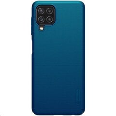 Nillkin Super Frosted Back maciņš Samsung Galaxy A22 4G Peacock zils cena un informācija | Telefonu vāciņi, maciņi | 220.lv