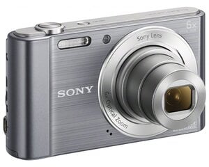 Sony DSC-W810, sudrabots cena un informācija | Digitālās fotokameras | 220.lv