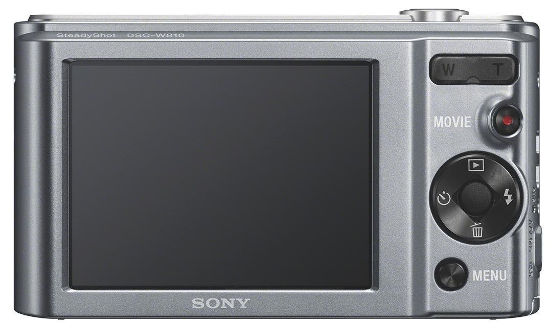 Sony DSC-W810, sudrabots cena un informācija | Digitālās fotokameras | 220.lv