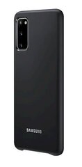 EF-KG980CBE Samsung LED maciņš Galaxy S20 melns cena un informācija | Telefonu vāciņi, maciņi | 220.lv