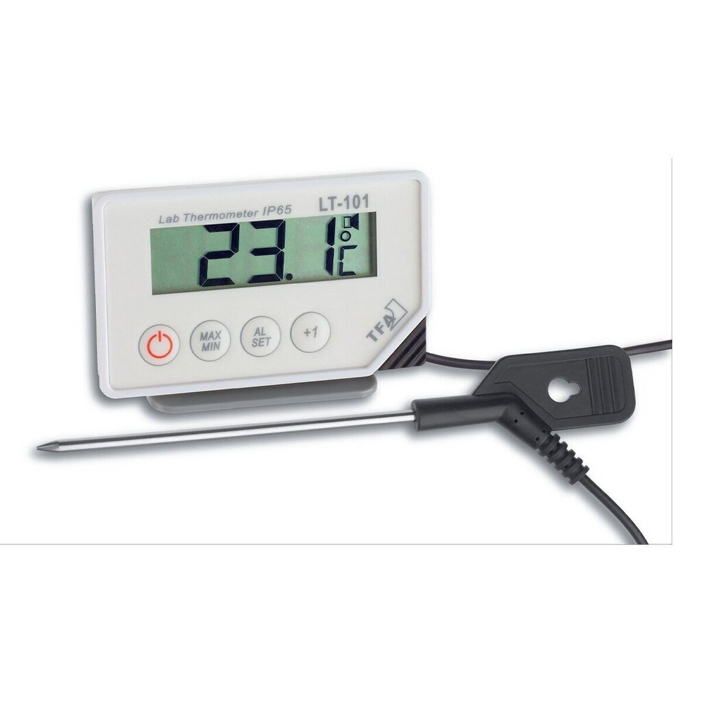 Profesionāls termometrs ar zondi TfA 30-1033 cena un informācija | Mitruma, temperatūras, pH, ORP mērītāji | 220.lv