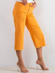 Plosīti oranži džinsi. cena un informācija | Sieviešu džinsi | 220.lv