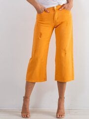 Оранжевые женские джинсы skinny цена и информация | Женские джинсы | 220.lv