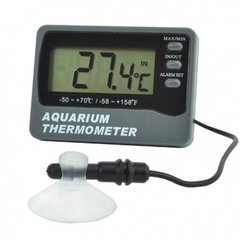 Термометр для аквариума с зондом, функцией макс. / мин. и сигнализацией температуры ETI 810-920 цена и информация | Измерители влажности, температуры, pH, ORP | 220.lv