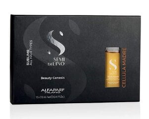 Matu eliksīra ampulas Alfaparf Semi Di Lino Cellula Madre, 12x13 ml cena un informācija | Kosmētika matu stiprināšanai | 220.lv