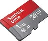 SanDisk Ultra MicroSDXC 1 TB (+ SD adapteris) cena un informācija | Atmiņas kartes fotokamerām | 220.lv