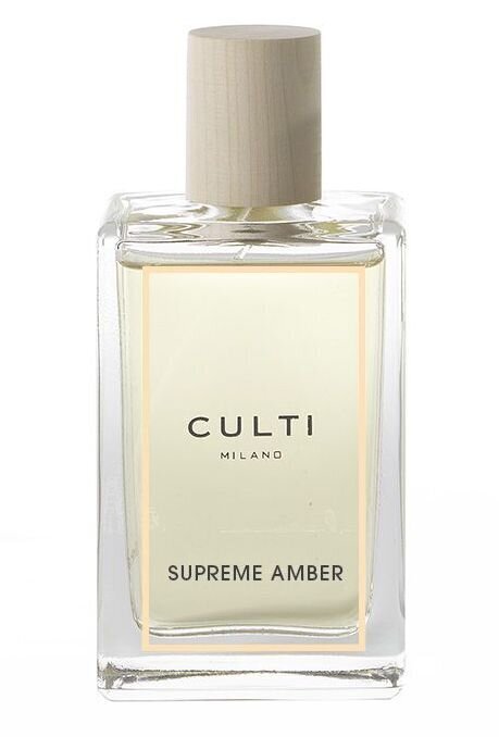 Mājas aromāta aerosols Culti Supreme Amber, 100 ml cena un informācija | Mājas aromāti | 220.lv