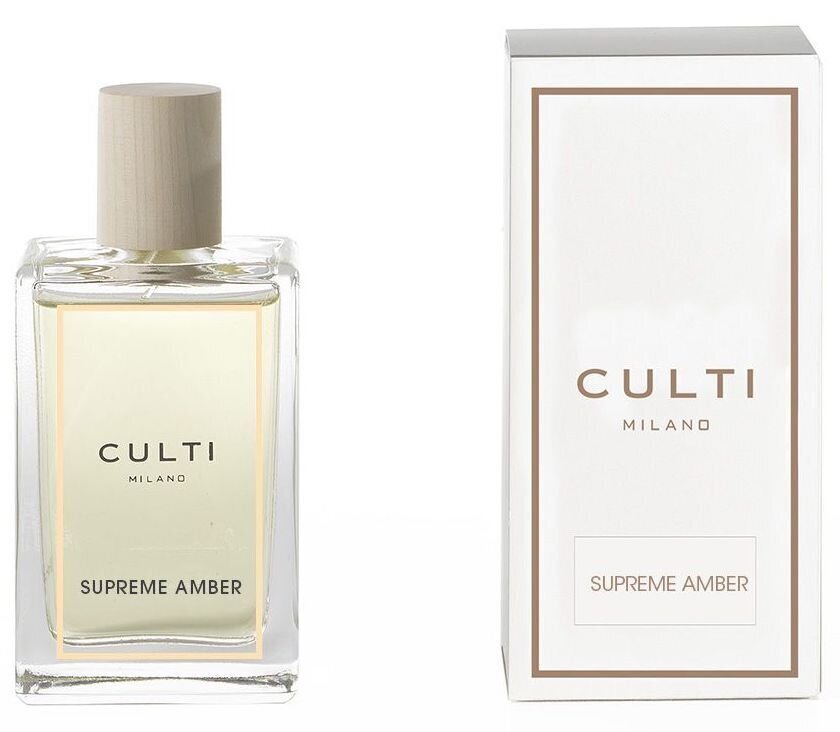 Mājas aromāta aerosols Culti Supreme Amber, 100 ml cena un informācija | Mājas aromāti | 220.lv