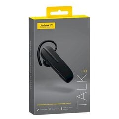 Наушник Jabra Talk 5 Bluetooth HF, черный цена и информация | Наушники | 220.lv