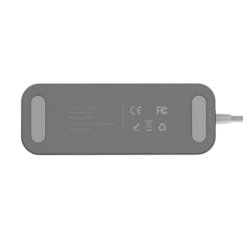 Adapter 11in1 Blitzwolf BW-TH8 Hub USB-C cena un informācija | Adapteri un USB centrmezgli | 220.lv