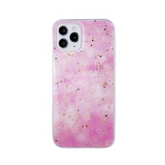 Fusion Gold Glam Pink silikona aizsargapvalks Samsung A525 Galaxy A52 cena un informācija | Telefonu vāciņi, maciņi | 220.lv