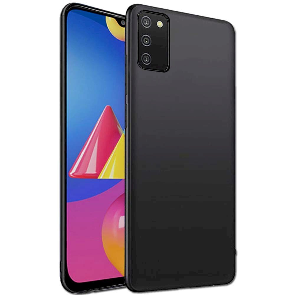 Fusion soft matte case silikona aizsargapvalks Samsung A035 Galaxy A03S melns цена и информация | Telefonu vāciņi, maciņi | 220.lv