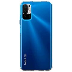 Fusion Ultra Back Case 1 mm Прочный Силиконовый чехол для Xiaomi Redmi Note 10 5G / Poco M3 Pro Прозрачный цена и информация | Чехлы для телефонов | 220.lv