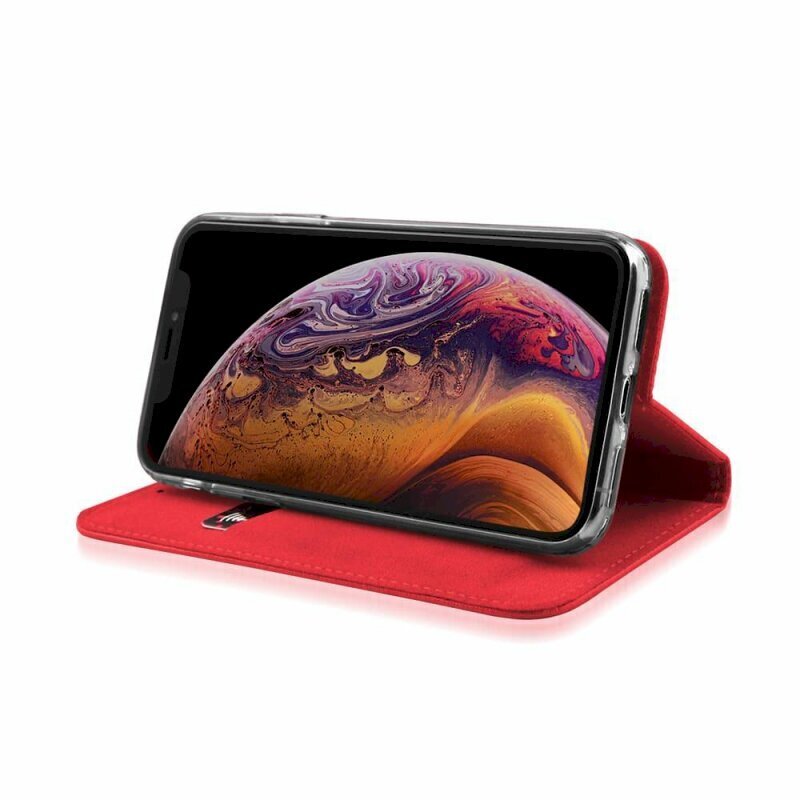 Fusion magnet grāmatveida maks Samsung A226 Galaxy A22 5G sarkans цена и информация | Telefonu vāciņi, maciņi | 220.lv