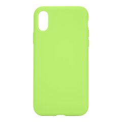 Tactical Velvet Smoothie Cover for Apple iPhone X/XS Avocado cena un informācija | Telefonu vāciņi, maciņi | 220.lv