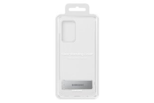 EF-JA525CTE Samsung Clear Standing Cover for Galaxy A52 Transparent cena un informācija | Telefonu vāciņi, maciņi | 220.lv