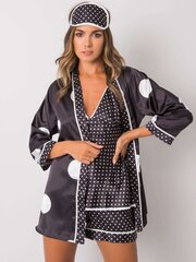 Пижама женская Nova 292036209, черная цена и информация | Женские пижамы, ночнушки | 220.lv