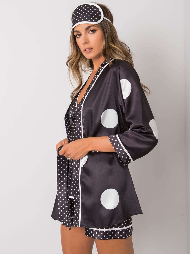 Sieviešu pidžama Nova 292036209, melna cena un informācija | Naktskrekli, pidžamas | 220.lv