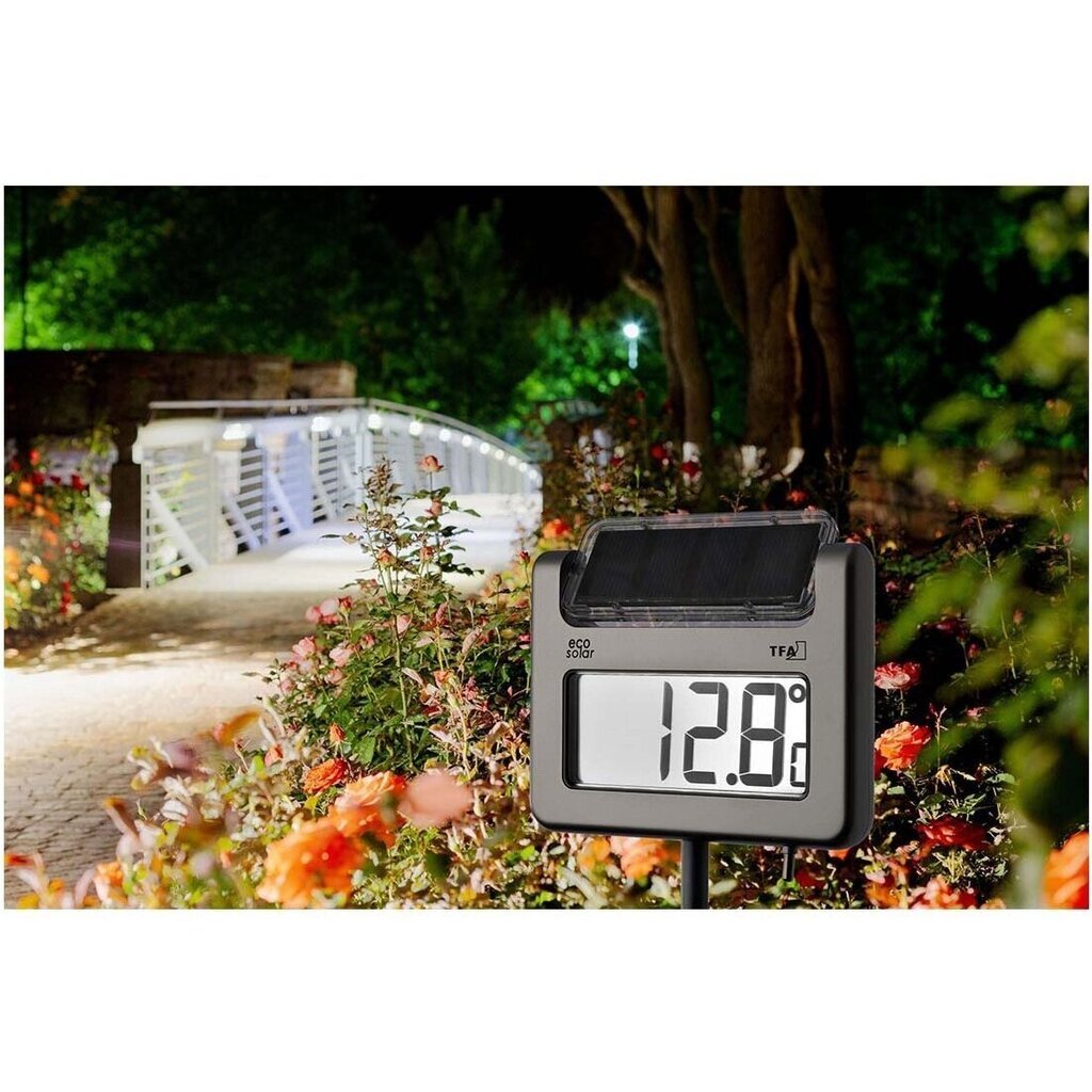 Digitālais dārza termometrs ar saules bateriju TFA Avenue цена и информация | Meteostacijas, āra termometri | 220.lv