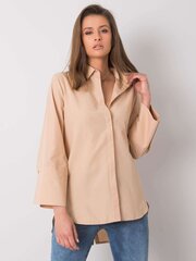 Женская рубашка Jeanna, коричневая цена и информация | Женские блузки, рубашки | 220.lv