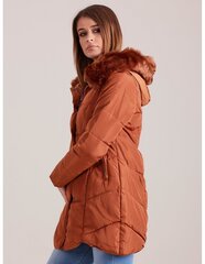 Куртка для женщин Louise, коричневая цена и информация | Женские куртки | 220.lv