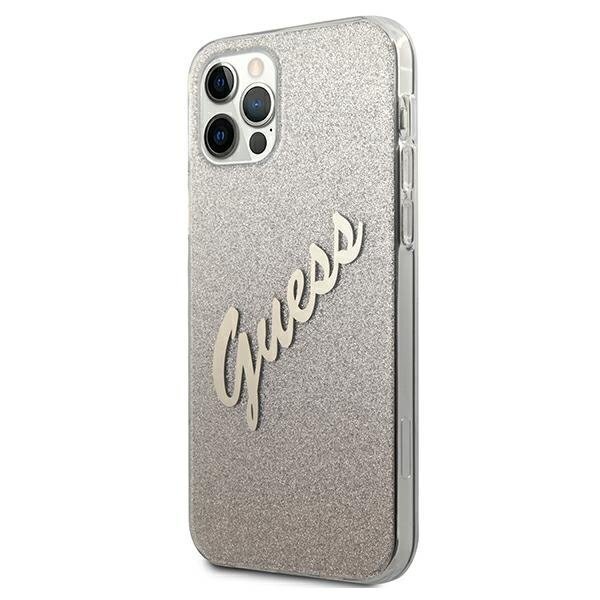 Guess GUHCP12LPCUGLSGO vāciņš, piemērots iPhone 12 Pro Max 6,7" cena un informācija | Telefonu vāciņi, maciņi | 220.lv