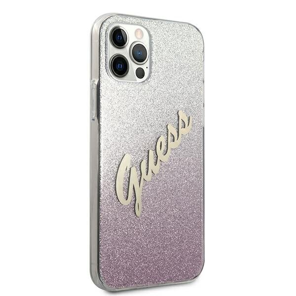 Guess GUHCP12LPCUGLSPI vāciņš, piemērots iPhone 12 Pro Max 6,7" cena un informācija | Telefonu vāciņi, maciņi | 220.lv