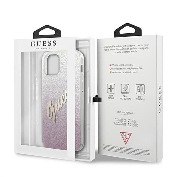 Guess GUHCP12LPCUGLSPI vāciņš, piemērots iPhone 12 Pro Max 6,7" цена и информация | Telefonu vāciņi, maciņi | 220.lv