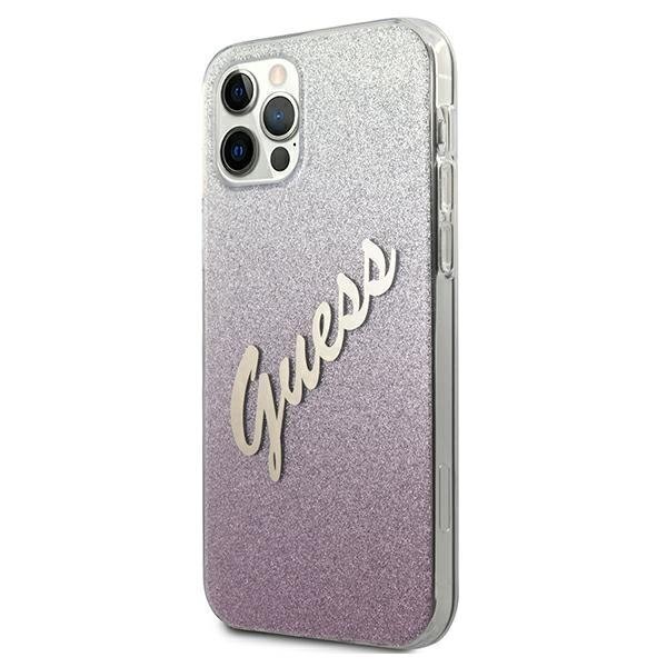 Guess GUHCP12LPCUGLSPI vāciņš, piemērots iPhone 12 Pro Max 6,7" cena un informācija | Telefonu vāciņi, maciņi | 220.lv