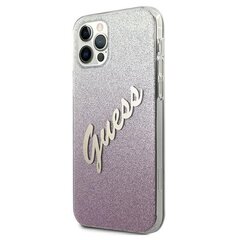 Чехол Guess для iPhone 12/12 Pro 6.1", розовый цена и информация | Чехлы для телефонов | 220.lv