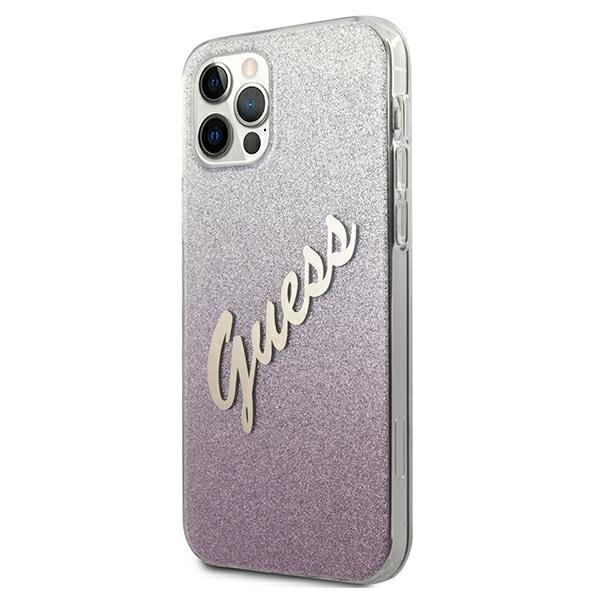 Guess GUHCP12MPCUGLSPI vāciņš, piemērots iPhone 12/12 Pro 6,1" cena un informācija | Telefonu vāciņi, maciņi | 220.lv