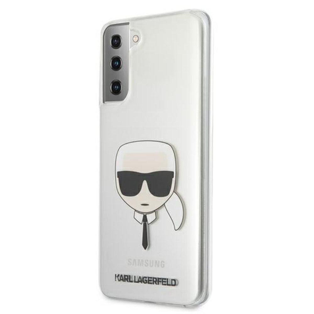 Karl Lagerfeld, piemērots Samsung S21 Plus, caurspīdīgs цена и информация | Telefonu vāciņi, maciņi | 220.lv