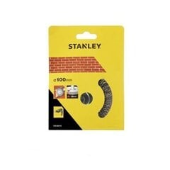 Plakana stiepļu birste Stanley, 100 x 12 mm цена и информация | Шлифовальные машины | 220.lv