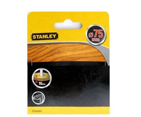 Щетка проволочная плоская Stanley, 75 мм цена и информация | Шлифовальные машины | 220.lv