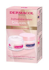 Komplekts Dermacol Collagen+: dienas sejas krēms, 50 ml + nakts sejas krēms, 50 ml цена и информация | Кремы для лица | 220.lv