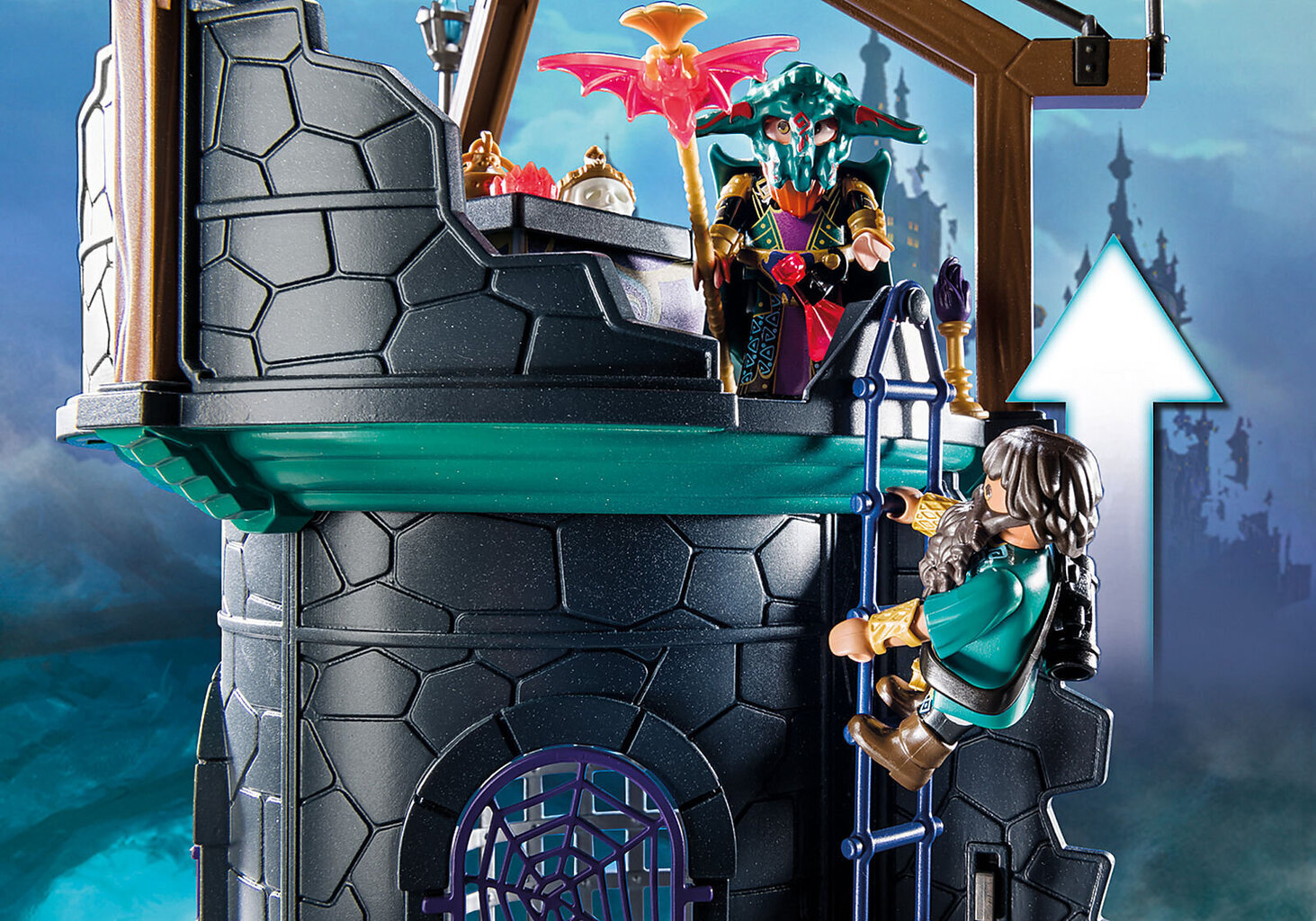 70746 PLAYMOBIL® Novelmore Violet Vale Dēmonu portāls cena un informācija | Konstruktori | 220.lv